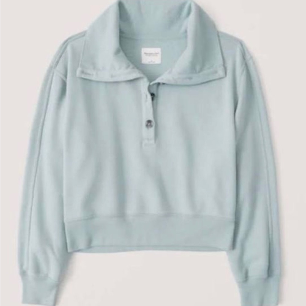Abercrombie Cropped Sweatshirt, Medium